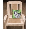 thumbnail image 2 of Carolines Treasures BB9812PW1818 Alaskan Malamute St Patricks Fabric Decorative Pillow  18H x18W multicolor, 2 of 2