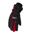 thumbnail image 1 of Gants Rouges Mitaines Gants de Ski Coton Hommes et Femmes Hiver Anti-Froid Épaissis Chauds Écran Antidérapant Imperméables Gants Braisés, 1 of 4