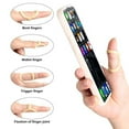 thumbnail image 4 of Finger Adjustable Fix Splint Brace Protector Support NICE Injury Joint Pain, 4 of 9