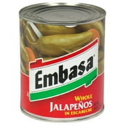 EMBASA Whole Jalapenos (Pack of 32)