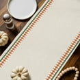 thumbnail image 2 of Fall Pumpkin Table Runner, Autumn Thanksgiving Kitchen Dining Table Decoration for Home Party Decor 13x36 Inches, 2 of 9
