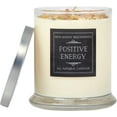 thumbnail image 3 of New Moon Beginnings Positive Energy Candle Crystal & Herb Candles - Energy clearing - All Natural Soy Candle - Lavender Eucalyptus Rosemary (Positive Energy, 12oz Glass Jar), 3 of 12