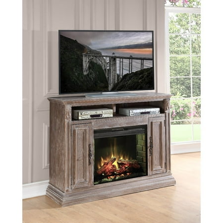 Estancia Fireplace Media Console Walmart Com