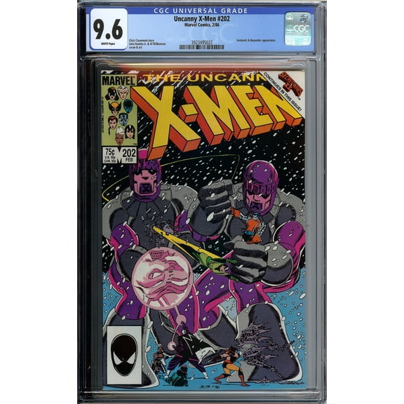 Uncanny X-Men #202 - CGC 9.6 Comic Book