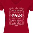 thumbnail image 4 of Inktastic Limited Edition 1968 One of a Kind Women's V-Neck T-Shirt, 4 of 5