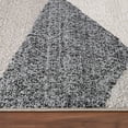 thumbnail image 3 of Modern Area Rug with Geometric Design in Beige Grey, 3 of 5