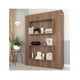 thumbnail image 4 of Cama Matrimonial Abatible Con Estantes Café CB920-TK, 4 of 6