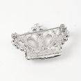 thumbnail image 4 of Broche de de Imitación de Plata, de Cristal, Rey, Reina, Broche para El Pecho, Boda, Navidad Fernando broche de cristal, 4 of 6