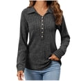 thumbnail image 1 of yoeyez Tunique en Tricot pour Femmes, Chandails à Manches Torsadées Patchwork, Col Ras du Cou Raglan, Chemises à Manches Longues, Hauts Mode Automne 2024, Noir, M, 1 of 6