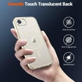 thumbnail image 6 of Mionbel Magnetic for iPhone 16e Case (Compatible with MagSafe)(Military Grade Drop Protection) Slim Translucent Matte Shockproof with Anti-Fingerprint Phone Case,Antique White, 6 of 7