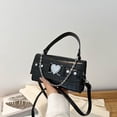 thumbnail image 4 of Btafrte Bolso Mano PU para Mujer Bolso Bandolera Con Cadena Amor (negro), 4 of 9