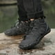 thumbnail image 4 of Botines minimalistas botas altas en los zapatos senderismo descalzo cortas a prueba nieve invierno invernal anti-Agua impermeable para niñas, 4 of 9