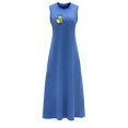 thumbnail image 1 of Vestido largo de verano para mujer, vestido de primavera a la moda para adolescentes, para ir al trabajo SG, 1 of 7