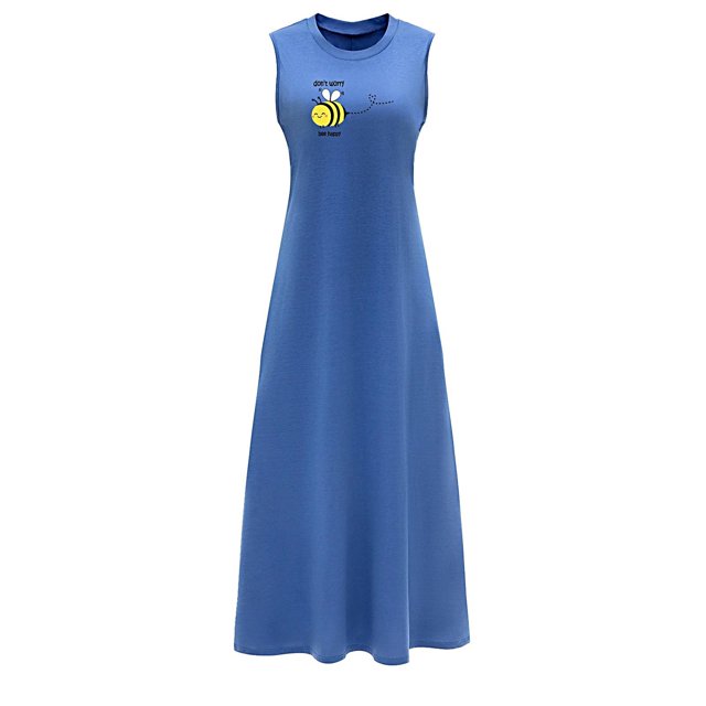 Vestido largo de verano para mujer, vestido de primavera a la moda para adolescentes, para ir al trabajo SG