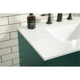 thumbnail image 4 of Elegant Decor Eugene 30" Aluminum MDF Single Bathroom Vanity in Green, 4 of 8