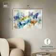 thumbnail image 5 of Fluttering Butterflies Butterfly Wall Art Canvas Wall Art by Art Remedy, Gallery Wrapped, 36" x 24", 5 of 7