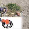 thumbnail image 5 of Cepillo redondo para desbrozadora, cabezal de cepillo para desbrozadora de 6'' para herramientas de jardinería, agricultura y césped, cepillo rotatorio de 150 x 25,4 mm con rueda de alambre de acero, 5 of 5