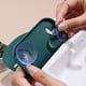 thumbnail image 3 of Jabonera con ventosa y diseño en forma de W, sin perforaciones, color verde, 3 of 8