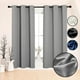 thumbnail image 1 of Cortinas Black Out Decoracion Textil Hogar Adornos 132x214cm gris, 1 of 8
