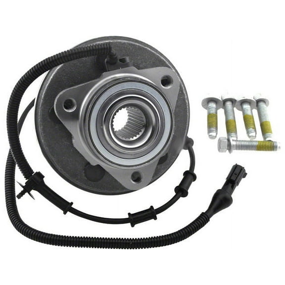 Front Wheel Hub Bearing Assembly - Standard Hub Unit - Compatible with 2002 - 2005 Ford Explorer 4-Door 2003 2004