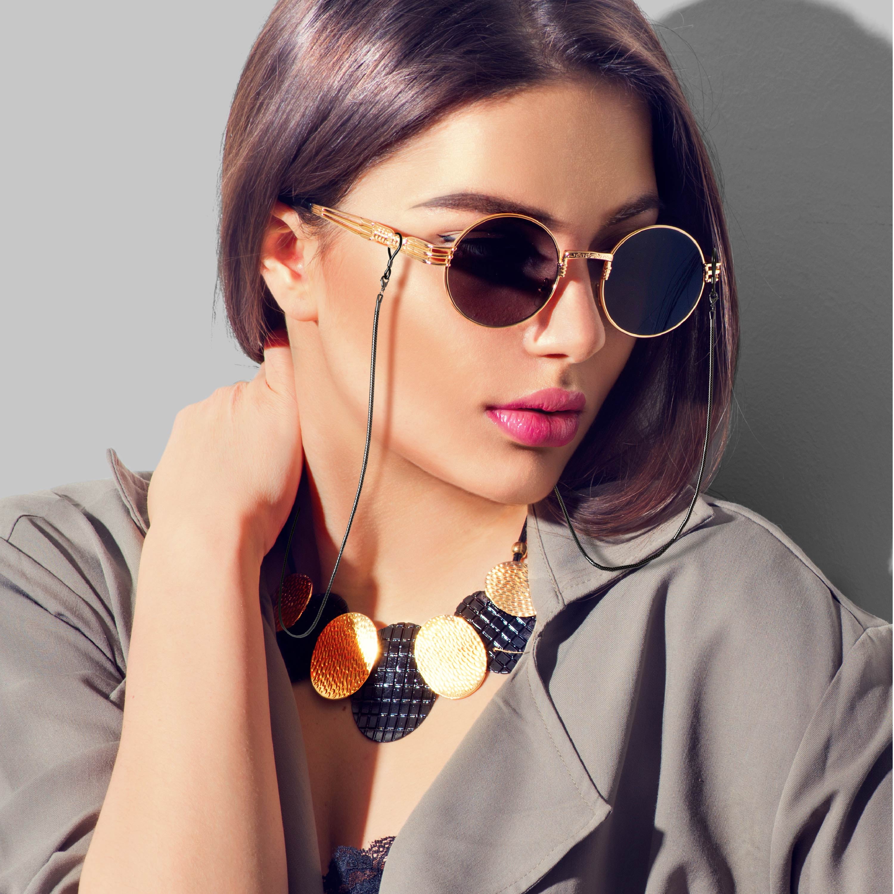 Lulo Glasses Strap Chains, 6-Pack Stylish Glasses Chain for Women