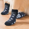 thumbnail image 6 of Xmarks Dog & Cat Socks, Anti-Slip Knit Dog Cat Paw Protectorfor Indoor Wear, Suitable for Small Medium Dogs Cats S-L, 6 of 9