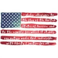 thumbnail image 4 of Mens USA Pledge of Allegiance Cotton Tee Shirt, 2XL Deep Marine Blue (TALL SIZE), 4 of 5
