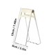 thumbnail image 1 of Pinza para olla de acero inoxidable, antiescaldaduras, apta para uso alimentario, resistente a la oxidación, para vaporera, herramienta de cocina, color blanco crema B, 1 of 6