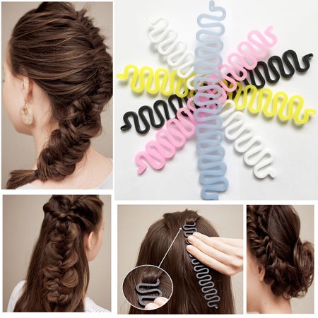 Outtop Hair Braiding Tool Roller With Hook Magic Hair Twist Styling Bun (Best Hair Braiding Tool)