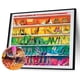 thumbnail image 3 of Cuadros Decorativos 5D DIY diamante pintura Arco Iris zapato gabinete completo redondo taladro arte artesanía mosaico JShteea Nuevos Originales, 3 of 9