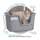 thumbnail image 2 of Arenero Para Gato Caja De Arena Mediano Con Pala Esquimal Pets Color Gris, 2 of 6