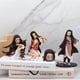 thumbnail image 1 of Muñeca de personaje de anime, 4 piezas/set Figuras de personajes de anime Figuras Adornos de muñecas Arrodillado Sentado Postura Colección Modelo Muñeca de juguete Rendimiento sólido, 1 of 8