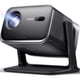 thumbnail image 1 of Aurzen BOOM mini proyector inteligente de Google TV con WiFi y Bluetooth, proyector de películas para exteriores y hogar compatible con 4K con altavoces de 20 W, audio DoIby, enfoque en tiempo real y, 1 of 5