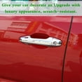 thumbnail image 7 of TINKI Car Outer Door Handle Decoration Cover Trim Compatible with Toyota Tacoma 2015-2022 ABS Door Handle Protection Molding Strip Exterior Accessories, 7 of 7