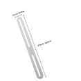thumbnail image 2 of TEHAUX 2Ud Escuadras De Reparación En Inoxidable Plateadas Con Ajustable Para Hogar, 2 of 8