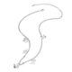 thumbnail image 4 of Collares para mujer collar de aleación simple collar de cadena fina y ligera longitud ajustable gargantilla circular delicada joyería para mujeres novias regalos de ANGGREK  Otros, 4 of 8