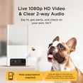 thumbnail image 3 of Petcube Bites 2 Lite Cámara interactiva de monitoreo de mascotas WiFi con aplicación para teléfono, 3 of 5