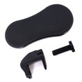 thumbnail image 1 of Injueey Almohadilla para reposabrazos, portátil, reutilizable, acoplable, PC, Protector de hombro montado en escritorio, accesorios para Juegos de teclado y mouse para computadora Negro Espuma de PU, 1 of 6