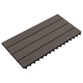 thumbnail image 3 of vidaXL Tuiles de Terrasse 6 Pcs WPC 60x30 cm 1,08 M2 Brun Foncé, 3 of 4
