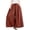 Red, variant on Zulora Women's Spring Summer Solid Color High Waist Elastic Waistband Wide Leg Cropped Trousers