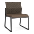 thumbnail image 1 of Fauteuil d'Invité Sans Accoudoirs pour Réception Gansett / Acier Charbon / Brun / Brun, 1 of 5