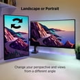 thumbnail image 3 of ProMounts Dual Monitor Arms, Landscape to Portrait, for 13" to 32" Screens, Holds up to 17.6 lbs, New, 2 Count, 1 Pack, 3 of 9