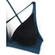 thumbnail image 5 of Top de Bikini CRZ YOGA Escote en V Profundo con Relleno y Cruzado Azul M, 5 of 5