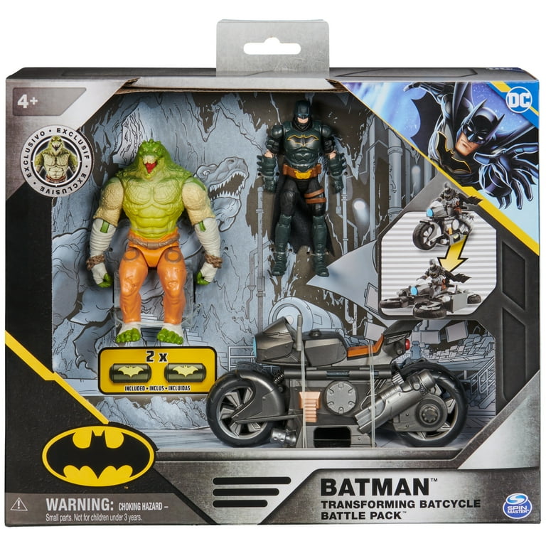 バットマン WAL☆MART限定 DC Comics: Batman Transforming Batcycle Playset Toys Set