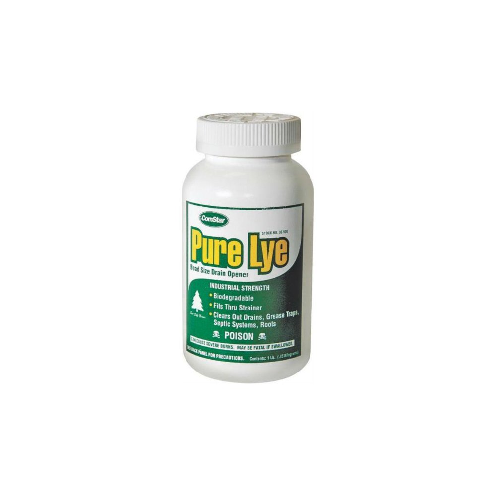 Pure Lye Drain Opener, 1 Lb