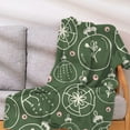 thumbnail image 3 of Qocolhg Christmas Decorations Outdoor Indoor, Christmas Flannel Printed Blanket New Office Nap Blanket Fleece Blanket Leg Blanket Warm Sofa Blanket, on Sale Clearance!, 3 of 4