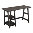 thumbnail image 1 of Scranton & Co Trestle Desk in Espresso, 1 of 4