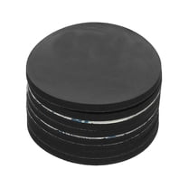 Non Slip Furniture Pads 2-3/16" (55mm x 3mm), 16 Pcs Adhesive Backed Round Rubber Feet Anti-Scratch Rubber Furniture Grippers for Hardwood Floor Electronics Bed Drawers DIY