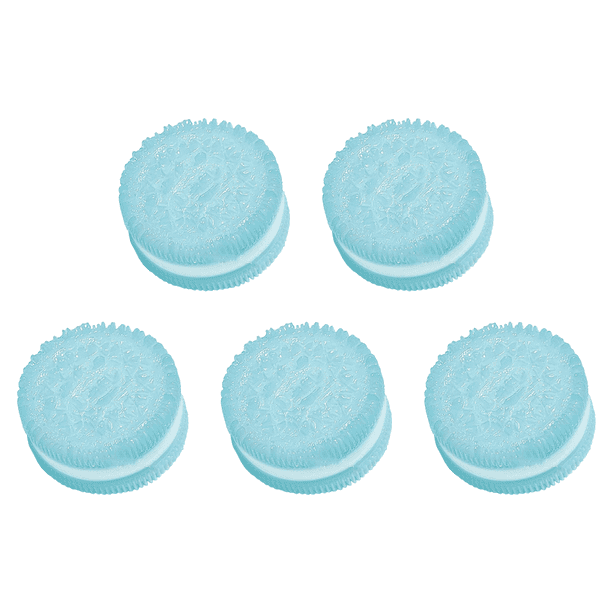 Mochi Taba Nuevo Fidget Toy Galleta Pellizcar Juguete Juego Descompresión () Azul