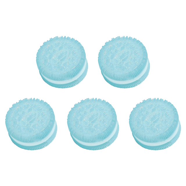 Mochi Taba Nuevo Fidget Toy Galleta Pellizcar Juguete Juego Descompresión () Azul